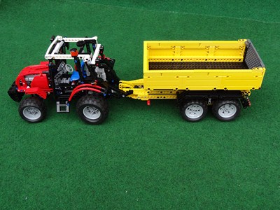 Tractor met aanhanger (1) (Kopie).JPG | Jan de lego bouwer